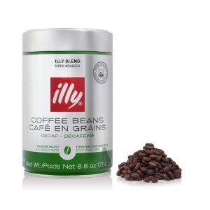 illy Whole Bean Decaffeinated Coffee 250g
